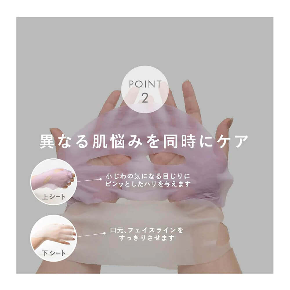 Дві частини маски Dr. Plant Ganoderma Sinensis Multi-Effect Aging Care Lifting Mask у жіночих долонях. Фото взято з сайту-виробника за адресою: https://drplant.info/products/ganoderma-mask?_pos=1&_sid=5f666f4c0&_ss=r